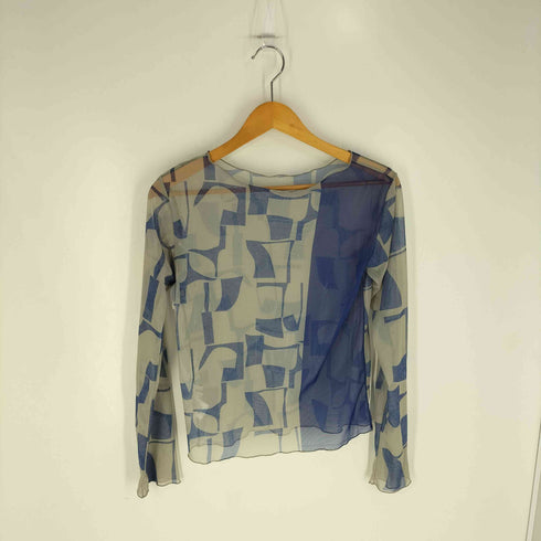 サハラ sahara Sheer Top abstract シアートップス レディース