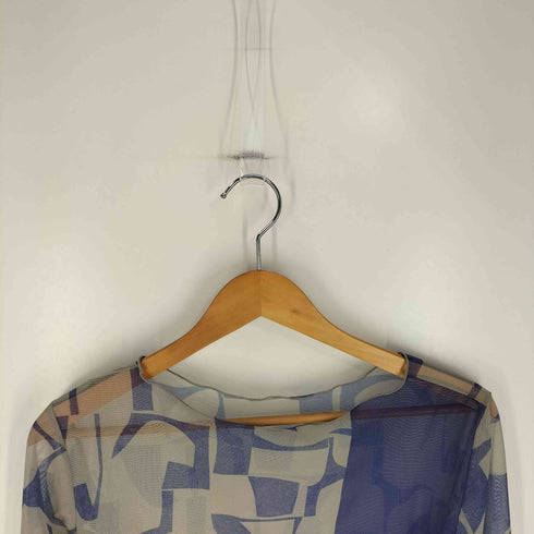 サハラ sahara Sheer Top abstract シアートップス レディース