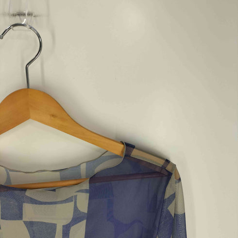 サハラ sahara Sheer Top abstract シアートップス レディース