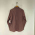ステューシー Stussy USA製 紺タグ コットン チェック L/S シャツ メンズ import:M