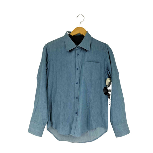 グラウンドワイヨウジヤマモト Ground Y Yohji Yamamoto 二重襟 L/S シャツ メンズ JPN:1