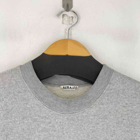 オーラリー AURALEE BACK WOOL SWEAT メンズ JPN:5