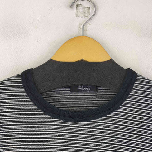 アンダーカバーイズム UNDERCOVERISM 09SS 雷ロゴ 7部袖 ボーダーTシャツ メンズ JPN:2