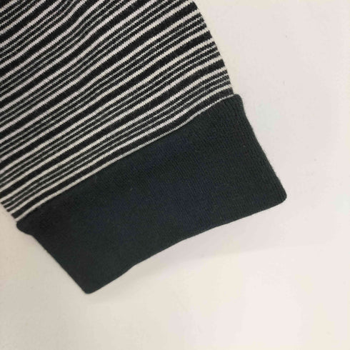 アンダーカバーイズム UNDERCOVERISM 09SS 雷ロゴ 7部袖 ボーダーTシャツ メンズ JPN:2
