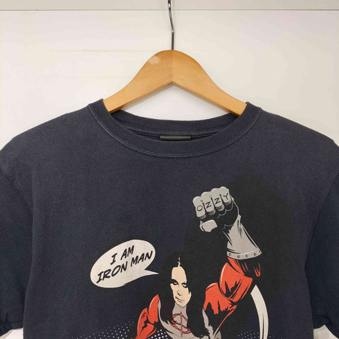 シュート SHOOT 00s OZZY IRON MAN メタルの帝王 アメコミ Tシャツ メンズ import:S
