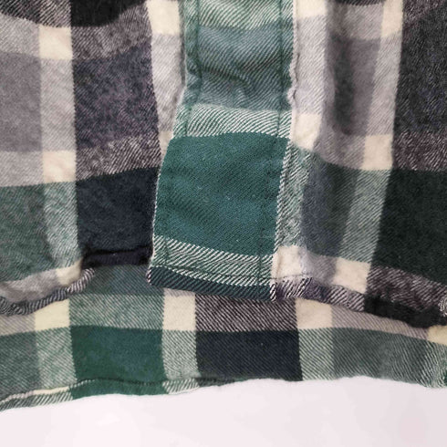 モンベル mont bell メリノウール トレール チェック L/S シャツ メンズ JPN:M