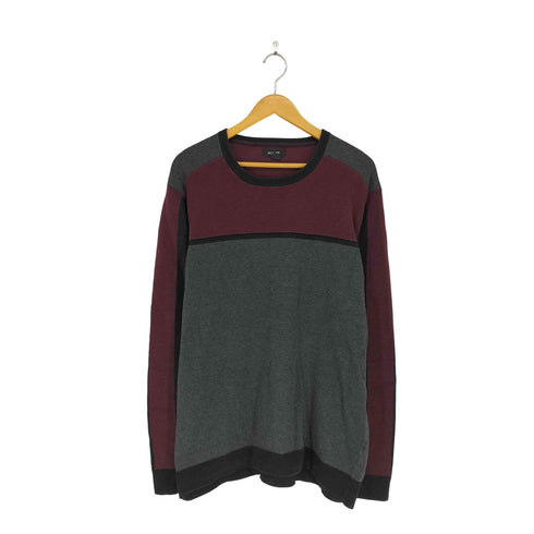 アルファニ ALFANI マルチカラーニット メンズ import:XXL