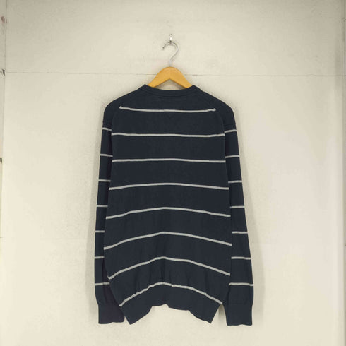 トミーヒルフィガー TOMMY HILFIGER クルーネックボーダーニット メンズ