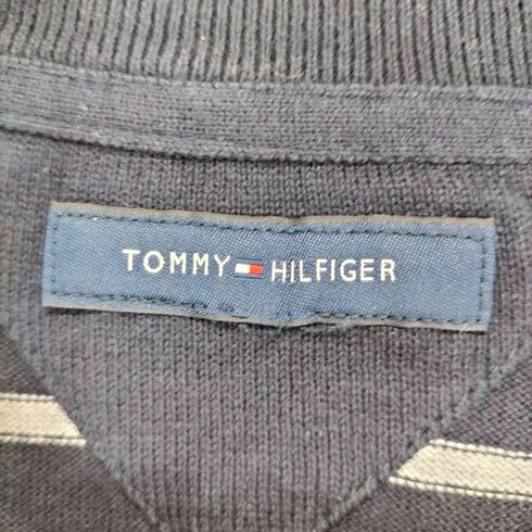 トミーヒルフィガー TOMMY HILFIGER クルーネックボーダーニット メンズ