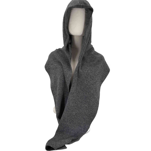 タン TAN HOODIE KNIT SCARF メンズ