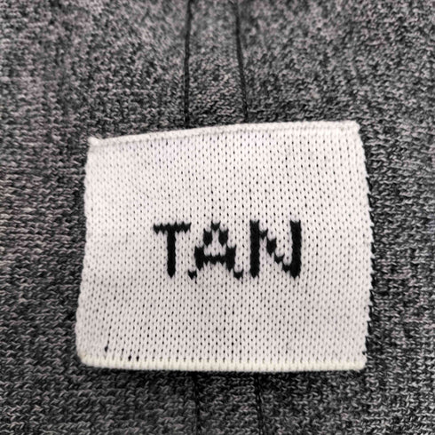 タン TAN HOODIE KNIT SCARF メンズ
