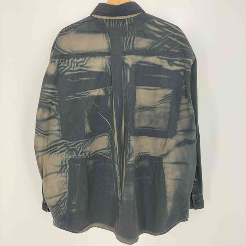 ディーゼル DIESEL 24ss S-CADD オーバーダイ カーゴ シャツジャケット メンズ EUR:48
