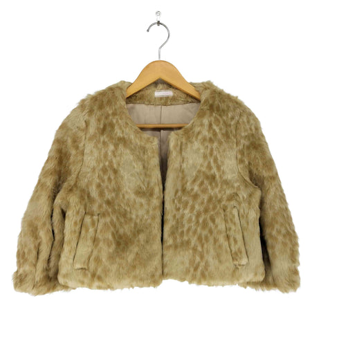 LOAVES フェイクファージャケット レディース JPN:M