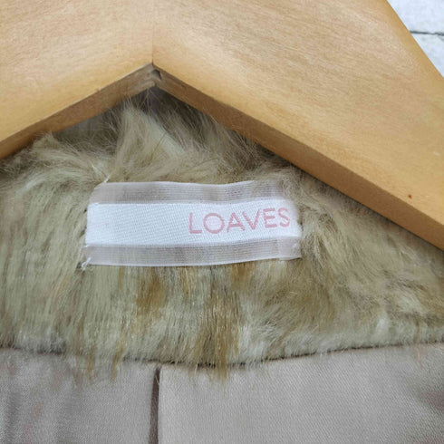 LOAVES フェイクファージャケット レディース JPN:M