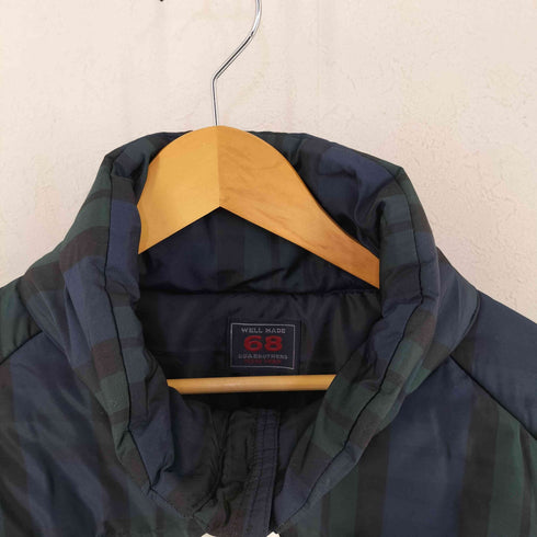 シックスティエイトアンドブラザーズ 68&BROTHERS Blackwatch Big Puff Jacket メンズ L
