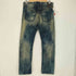 ディーゼル DIESEL REGULAR STRAIGHT WAYKEE ロゴ刻印 カラビナフック ダスト ダメージ加工 テーパードスキニーデニム メンズ W28 L32