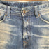 ディーゼル DIESEL REGULAR STRAIGHT WAYKEE ロゴ刻印 カラビナフック ダスト ダメージ加工 テーパードスキニーデニム メンズ W28 L32