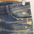 ディーゼル DIESEL REGULAR STRAIGHT WAYKEE ロゴ刻印 カラビナフック ダスト ダメージ加工 テーパードスキニーデニム メンズ W28 L32