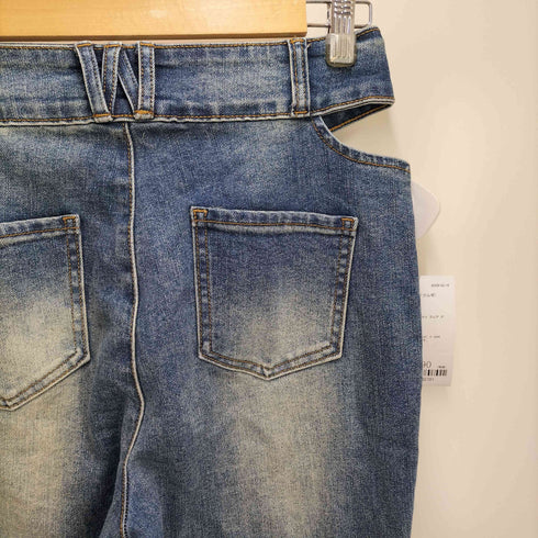 Barbie Chill カットアウト フレア デニム パンツ レディース M