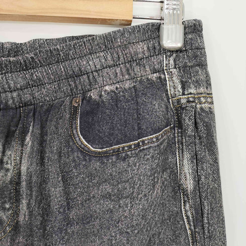 ディーゼル DIESEL 23ss DENIM-EFFECT P-FERGY-A PANTS デニム転写 イージーパンツ メンズ 46