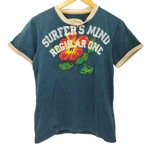 REAL MASTERS 00s Y2K ヒッピー サイケ リンガー Tシャツ メンズ JPN:M
