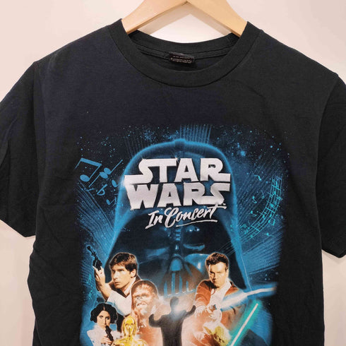 00s US ムービー スペースオペラ コンサート クルーネック Tシャツ メンズ import:M