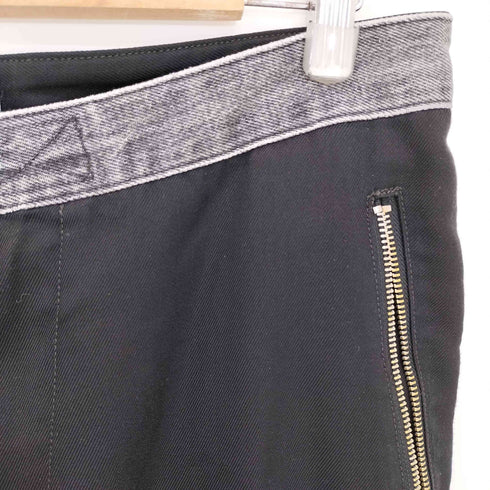 ディーゼル DIESEL 23ss P-GOLD-A 背面ロゴ刺繍 デニム切替 スラックス メンズ 48