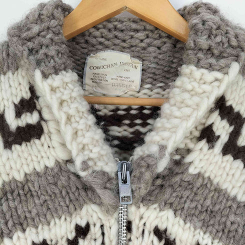 COWICHAN INDIAN HAND KNIT カウチンニット メンズ