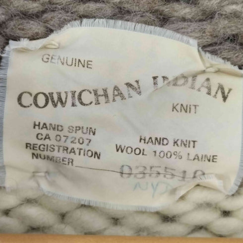 COWICHAN INDIAN HAND KNIT カウチンニット メンズ