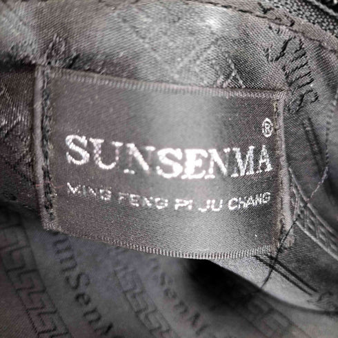 SUNSENMA 2wayレザーショルダーバッグ メンズ