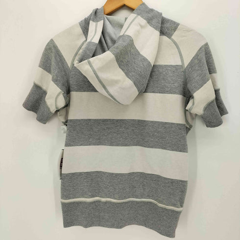 ナイキ NIKE 00S グレータグ ボーダー S/S ジップ パーカー メンズ import:S