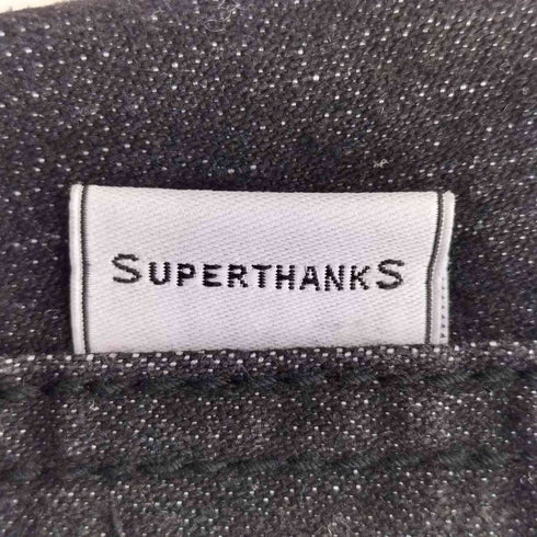 スーパーサンクス SUPERTHANKS 裾切替 イージーデニム パンツ メンズ M