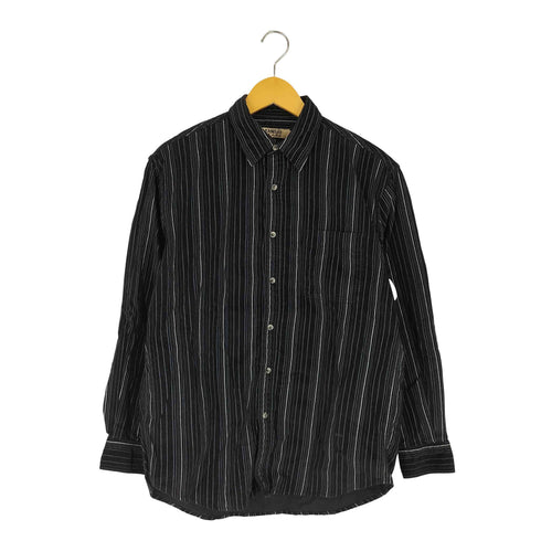 カンサイジーンズ KANSAI JEANS ランダムストライプ コーデュロイ レギュラーカラーシャツ メンズ JPN:M