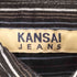 カンサイジーンズ KANSAI JEANS ランダムストライプ コーデュロイ レギュラーカラーシャツ メンズ JPN:M