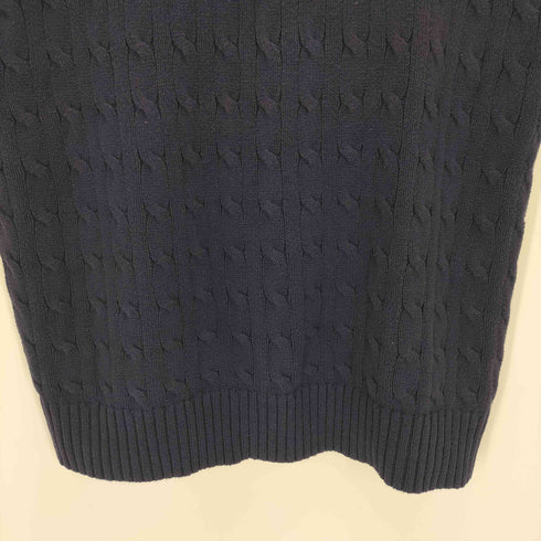 ポロラルフローレン POLO RALPH LAUREN スモールポニー刺繍ケーブルニットベスト メンズ JPN:XL