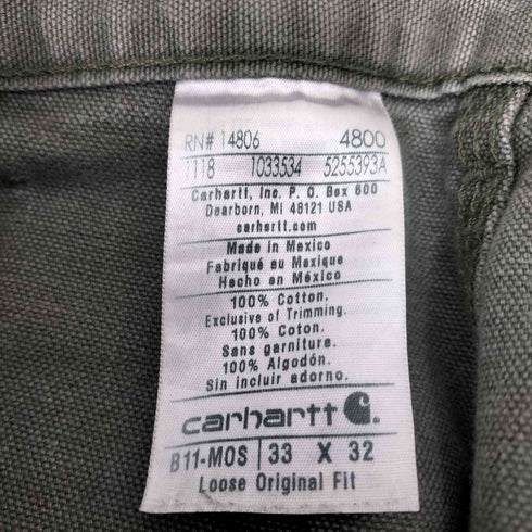 カーハート Carhartt PAINTER PANT ダックぺインターパンツ メンズ 33x32