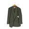 VIA NUOVA PURE CASHMERE 100% ヘリンボーン ダブル テーラードジャケット メンズ