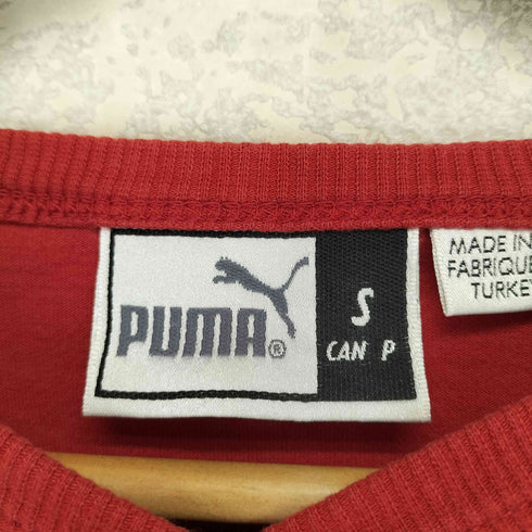 プーマ PUMA 00S フロントプリント VネックTシャツ メンズ import:S