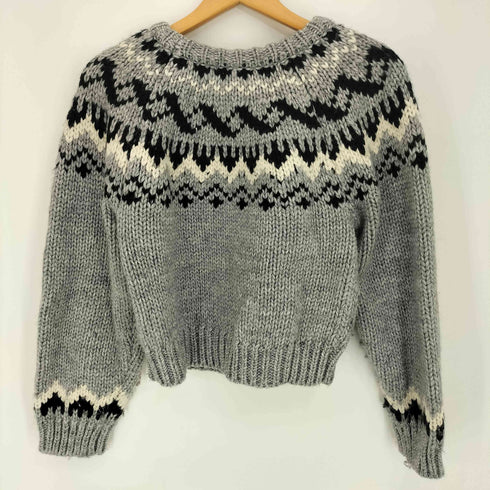 エピヌ epine bijou Nordic knit ビジュー ノルディック ニット レディース