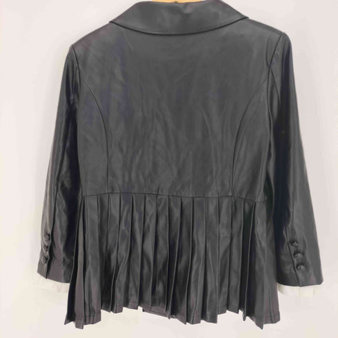 エピヌ epine pleats frill jacket tweed check メンズ