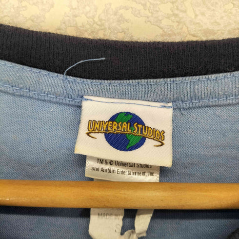 90S ムービープリントリンガーTシャツ メンズ import:S