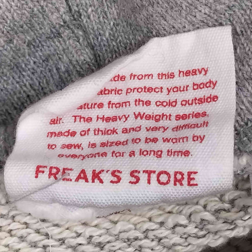 フリークスストア FREAKS STORE ダメージ加工 フロントプリント プルオーバーパーカー レディース JPN:M