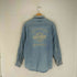 ハーレーダビッドソン HARLEY-DAVIDSON 両面刺繍 スナップボタンデニムシャツ メンズ import:M