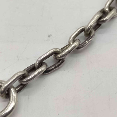 メキシカンシルバー Mexican Silver MEXICO 925 刻印 Tバー アンカー チェーン ネックレス メンズ