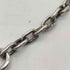 メキシカンシルバー Mexican Silver MEXICO 925 刻印 Tバー アンカー チェーン ネックレス メンズ