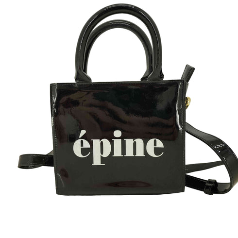 エピヌ epine logo enamel 2way bag レディース
