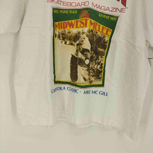 マンハッタンポーテージ Manhattan Portage 24AW USAコットン S/S PRINT T-SHIRT ショートスリーブ プリントTシャツ メンズ import:L