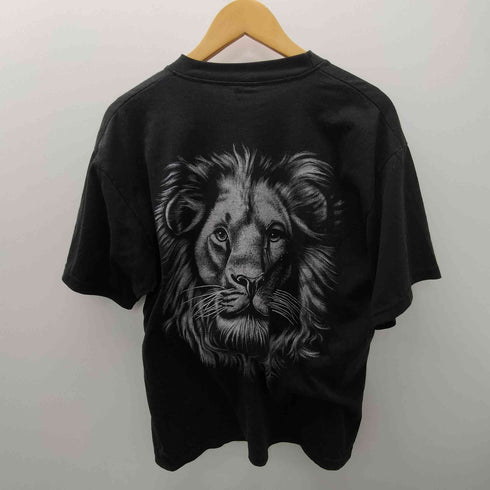 NEON 両面 タイガー アニマルプリント Tシャツ メンズ import:L