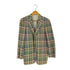ジェイプレス J.PRESS マドラスチェック コットン100% 段返り3B テーラードジャケット メンズ C-92 W-78 T-170