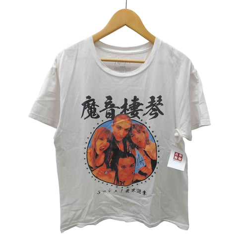 フォト プリント バンド Tシャツ メンズ JPN:L